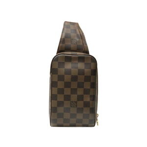 Louis Vuitton Brown Bag Body Geronimos Damier Body Ebene Bum Waist Belt bag